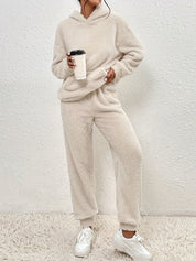 Ultra-Soft Teddy Fleece Lounge Set Loungewear