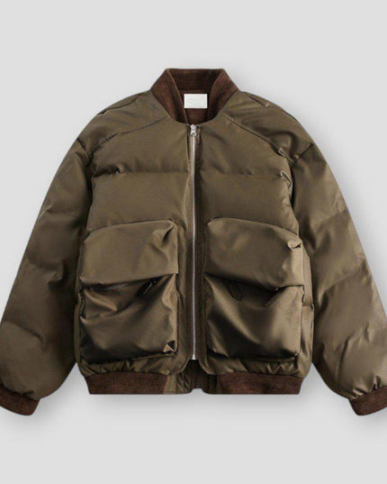Men’s Stylish Workwear Flight Jacket Brown jackets