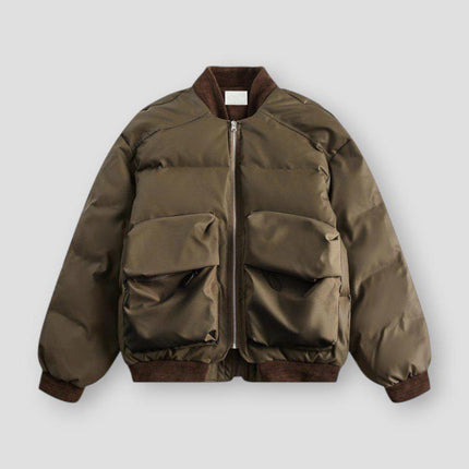 Men’s Stylish Workwear Flight Jacket Brown jackets