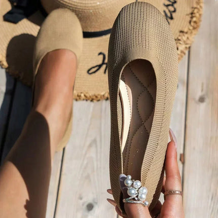 GlamWalk | Breathable non-slip shoes Khaki