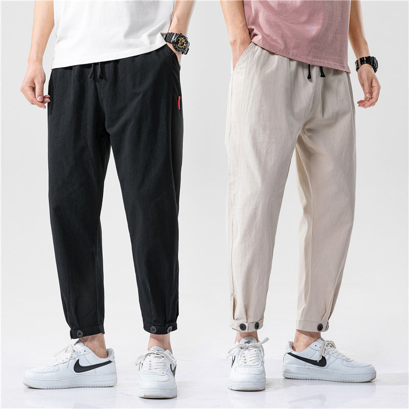 Theo Navarro Relaxed Fit Tapper Pants Men Pants
