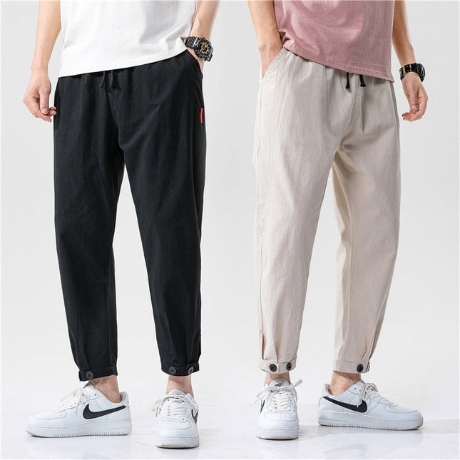 Theo Navarro Relaxed Fit Tapper Pants Men Pants
