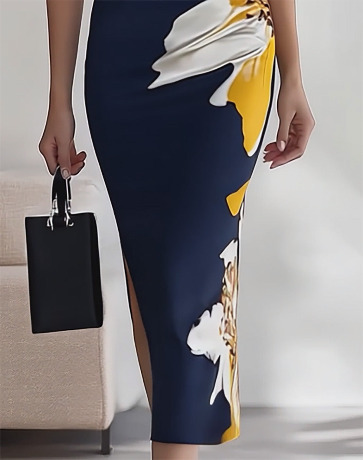 Jenny V-Neck Sleeveless Dress dress