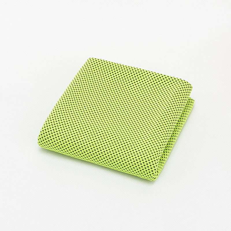 Cooling Sports Towel Microfibe Light green 30x100cm OPP bag towel