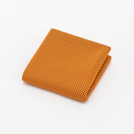 Cooling Sports Towel Microfibe Orange 30x100cm OPP bag towel