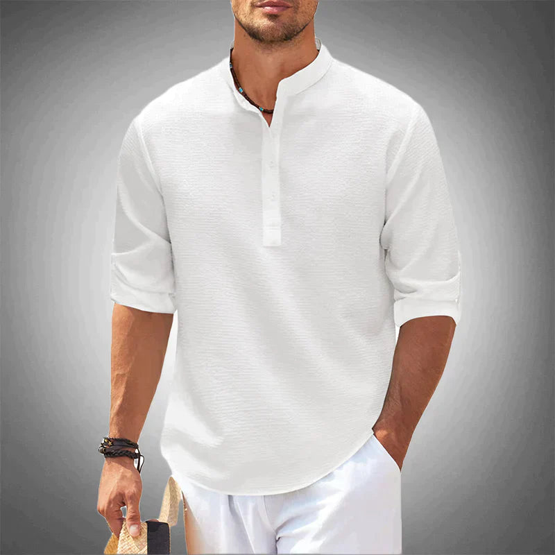 Fynn™ - The modern comfort shirt for men White