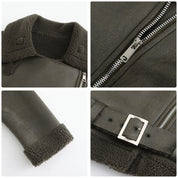 Faux Suede Winter Jacket Jackets