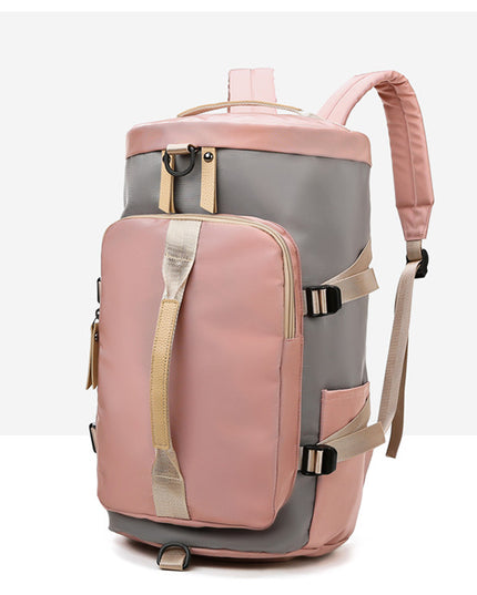 Waterproof Gym & Travel Sport Backpack Green grey Backpack