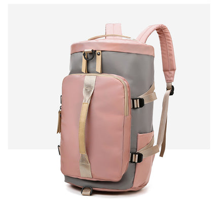 Waterproof Gym & Travel Sport Backpack Green grey Backpack
