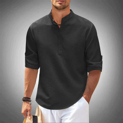 Fynn™ - The modern comfort shirt for men Black