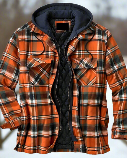 Men's Padded Hooded Jacket Padded Hooded Jacket