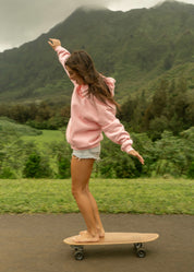 Classic Puff Hoodie in Pink - Soft, Stylish, Comfortable Women's Hoodie