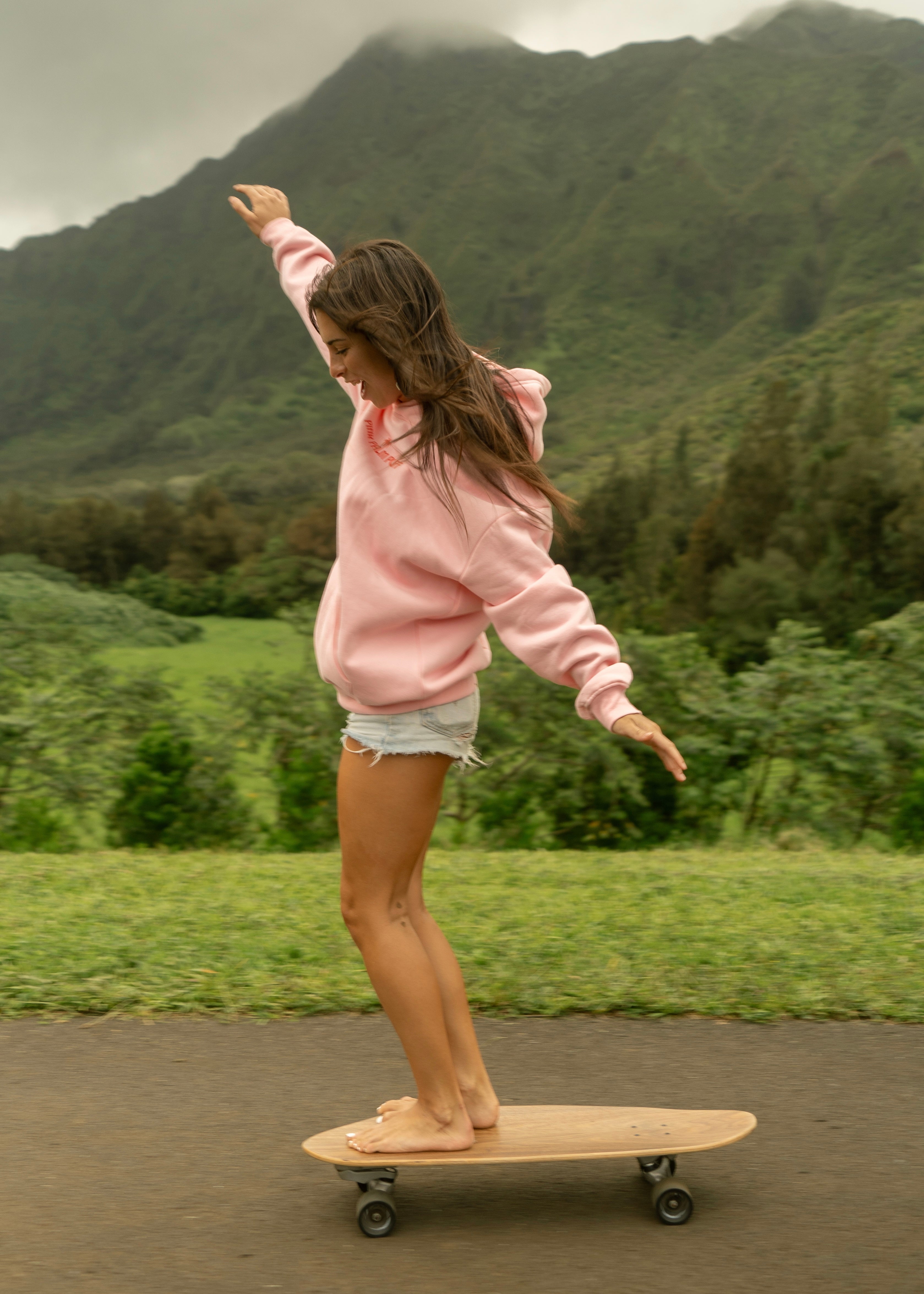 Classic Puff Hoodie in Pink - Soft, Stylish, Comfortable Women's Hoodie