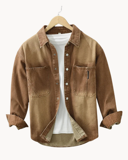 DALLAS | COMFORTABLE SHIRT Brown Shirts