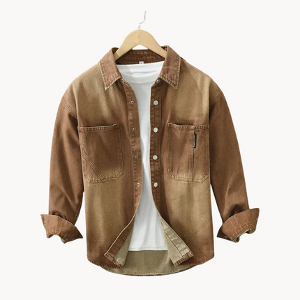 DALLAS | COMFORTABLE SHIRT Brown Shirts