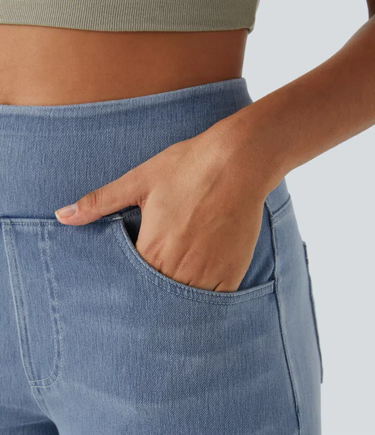 Mel | Comfortable high-waisted jeans Pants