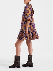 Tiered Dropped Waist Mini Dress Dresses