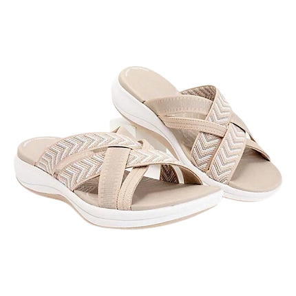 Verona-Orthopedic Sandals Beige Sandals