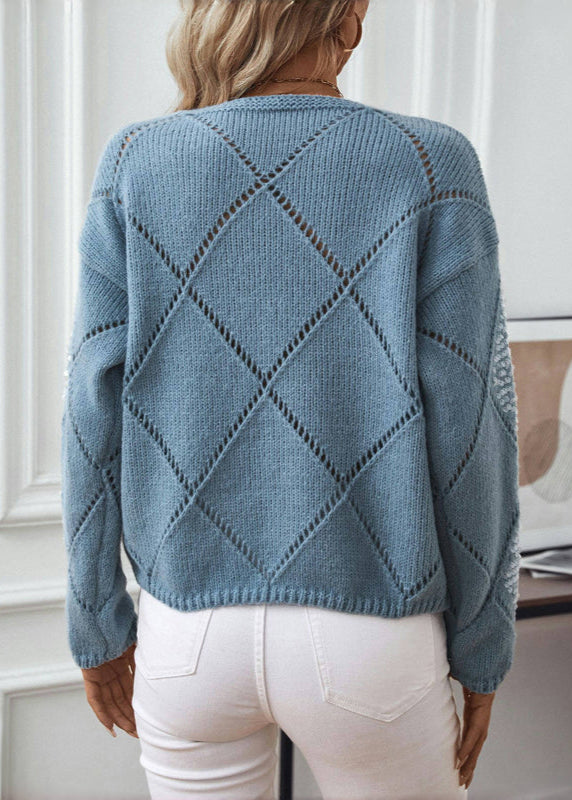 Elegant Sequin-Knit Sweater - OKOHOKO™ FASHION