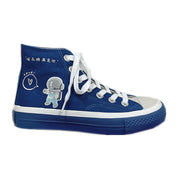 Space Walk High-Top Shoes Sneakers