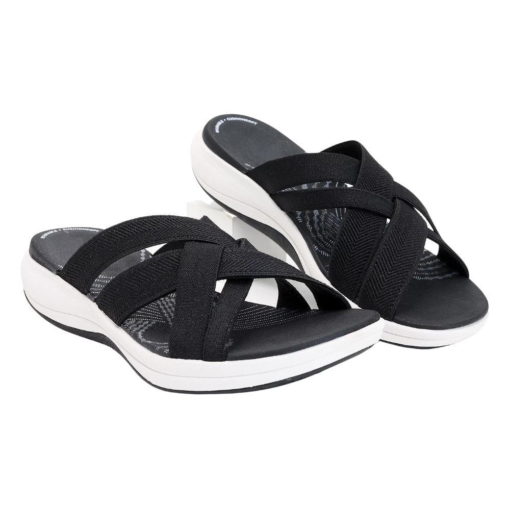 Verona-Orthopedic Sandals Black Sandals