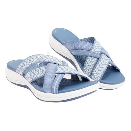 Verona-Orthopedic Sandals Blue Sandals