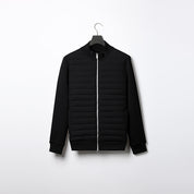 Lightweight Stand Collar Coat for Men - Fashion Knitted Winter Jacket Men Jacket