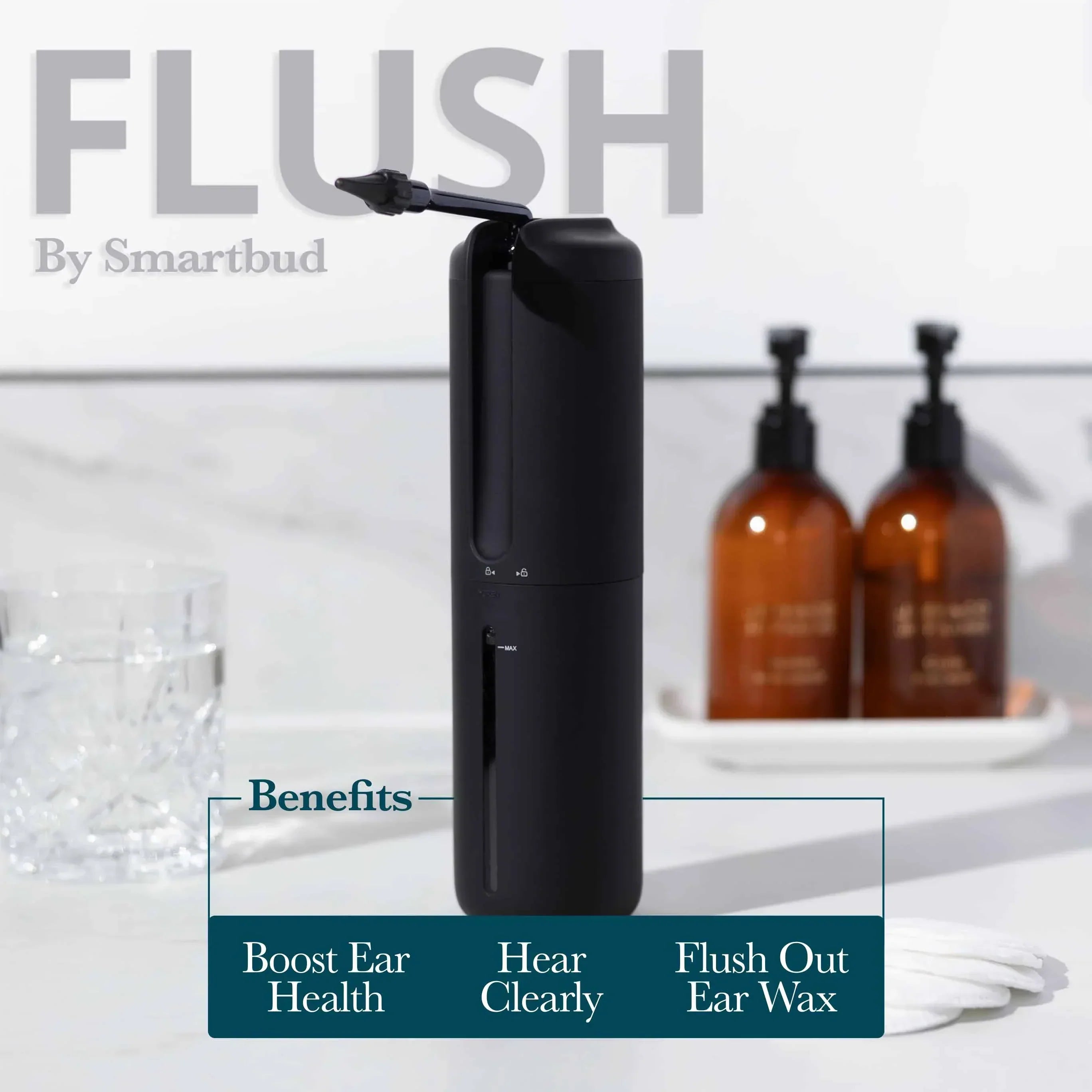 Wush Pro Ear Wax Removal System for Clear Hearing and Improved Ear Health Beauty