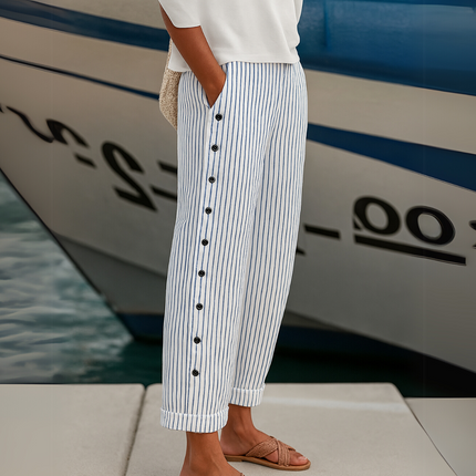 Emery | Chic Stylish Pants Grey Trousers