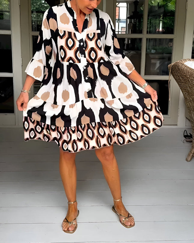 Lavira - Elegant Midi Dress