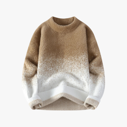 Gradient Sweater Khaki Gradient Sweater