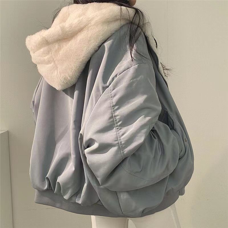 Two-way Hooded Jacket Jacket