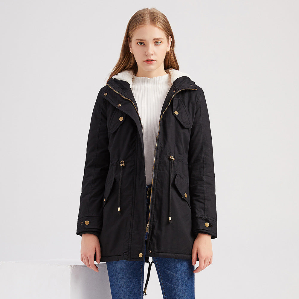 Insulated Fleece-Lined Winter Parka Jacket Winter Parka jacket