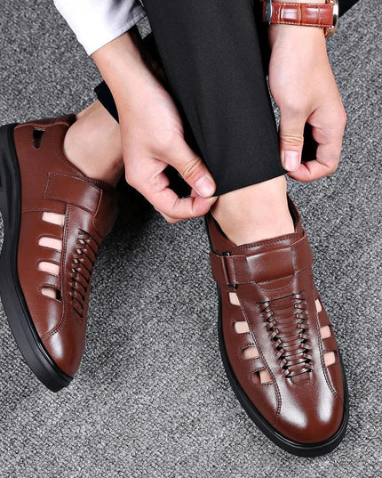 Men's Genuine Leather Sandals Leather Sandals