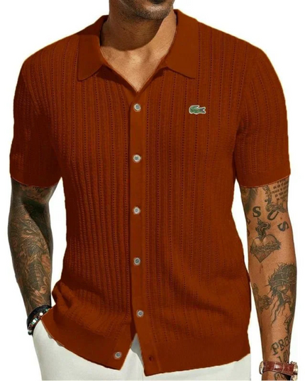 Men's Classic Fit Tailored Shirt Red Shirts