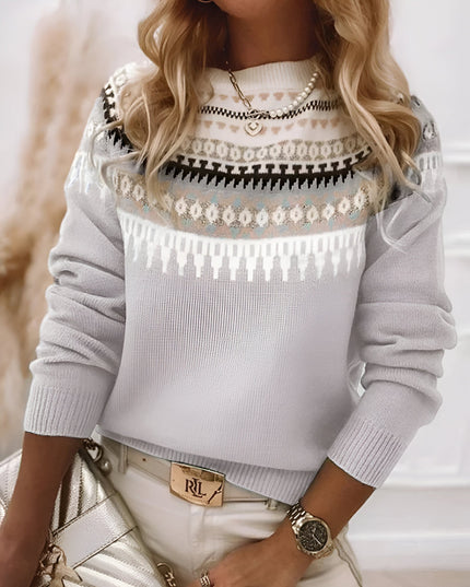 Hazel | Winter Sweater Grey