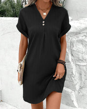 Kimmi | Elegant casual dress for any occasion Black Dresses