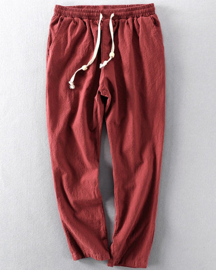Mito™ Japan‑Style Trousers Red Trousers