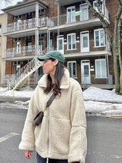 Cozy Teddy Fleece Jacket Fleece Jacket