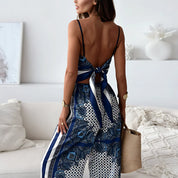 Tiana | Backless Top and Trouse Set Trousers