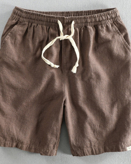 Men’s Mito Japan‑Style Shorts Brown Men Shorts
