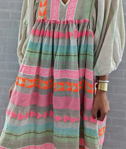 Stylish Flowy Summer Midi Dress Dresses