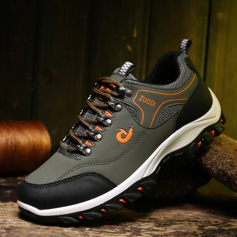 Men's Orthopedic Walking Shoes Gray Orthopedic Shoes