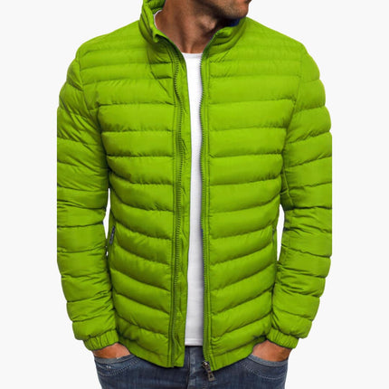Archie | Premium Quilted Jacket Green Jacket