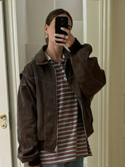 Women's Oversize leather jacket Jacket