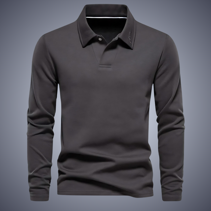 Jordan | Casual Men's Polo Dark Grey Men Polos
