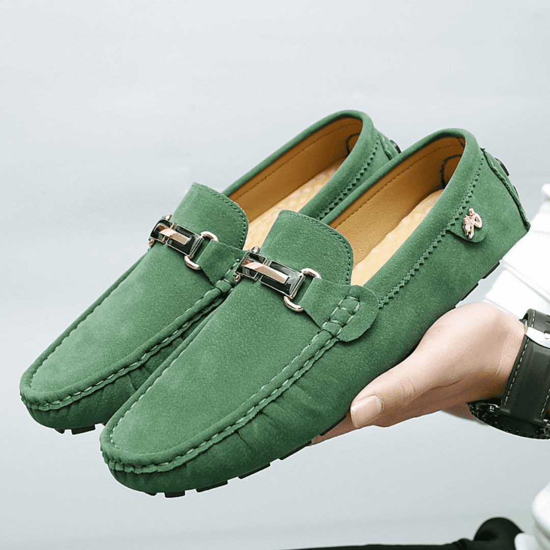 Flynn | Luxury suede loafers shoes