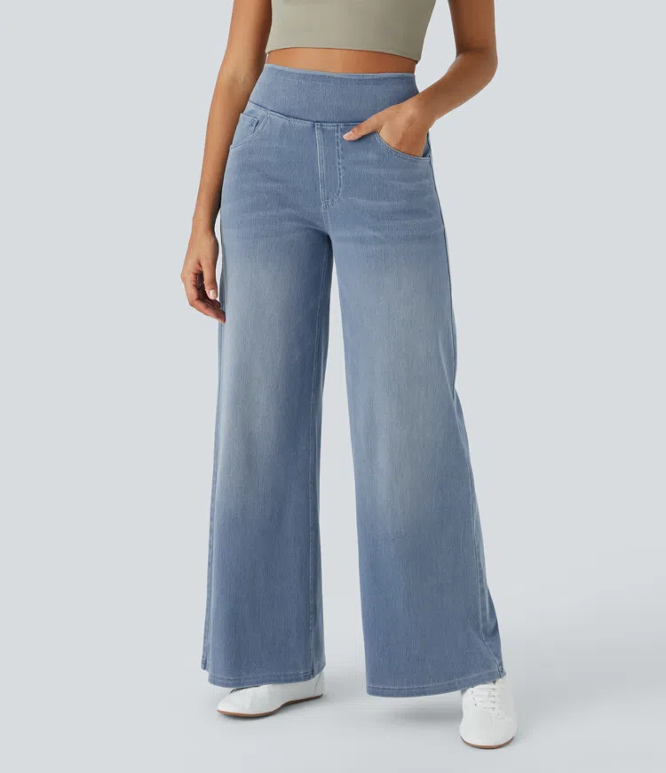 Mel | Comfortable high-waisted jeans Pants