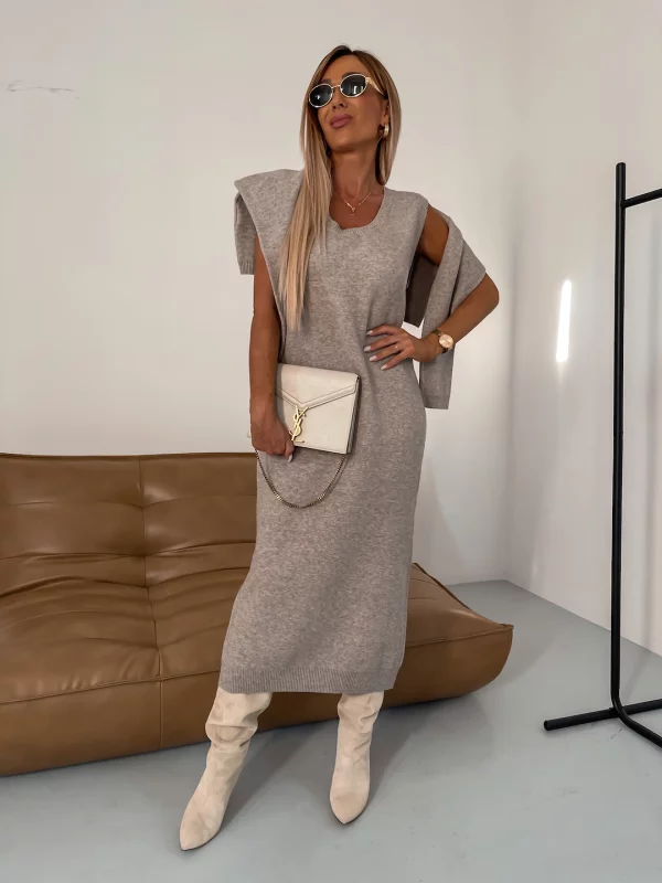 Leona | Elegant Warm Set Dress