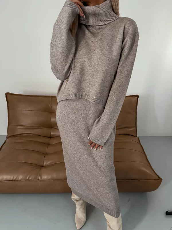 Leona | Elegant Warm Set Dress